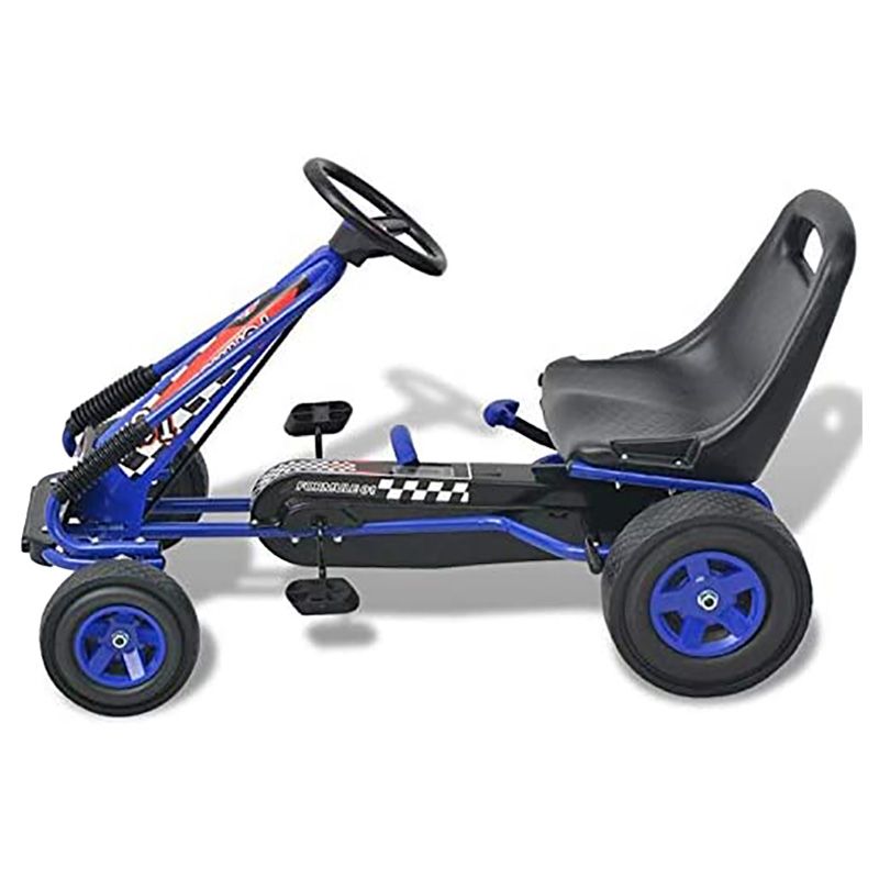 Amsham - Go Kart Kids Ride On Pedal Car - Blue