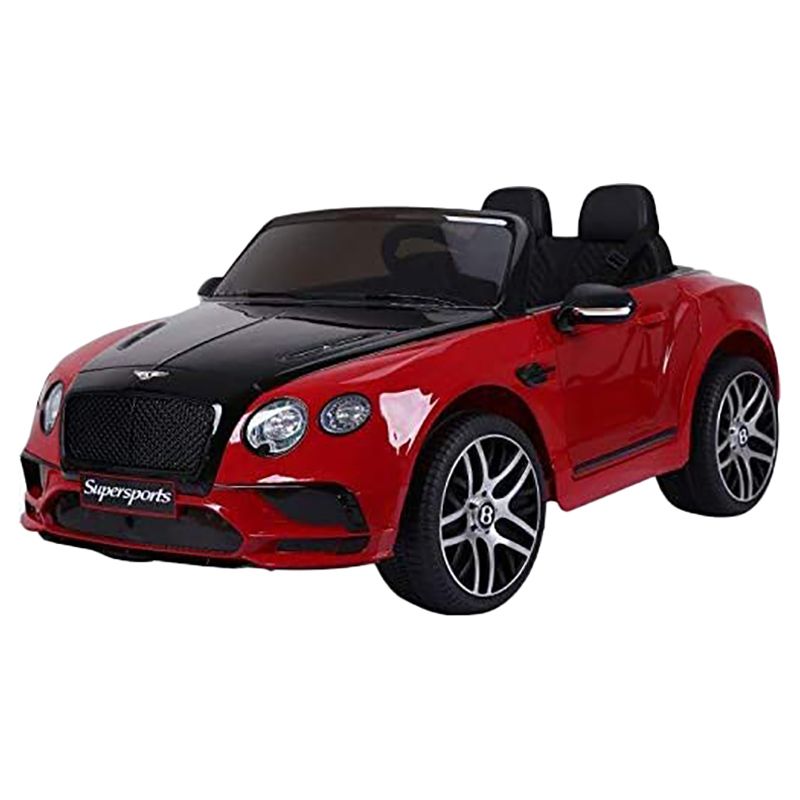 Bentley - 12V Bentley Super Sports Ride On Car - Red