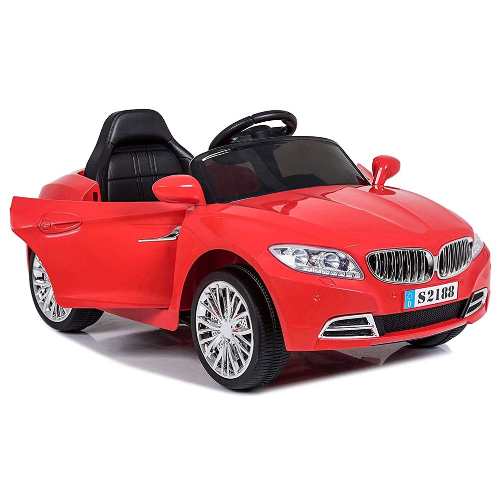 Amsham - 6V BMW Style Ride On Car - Red