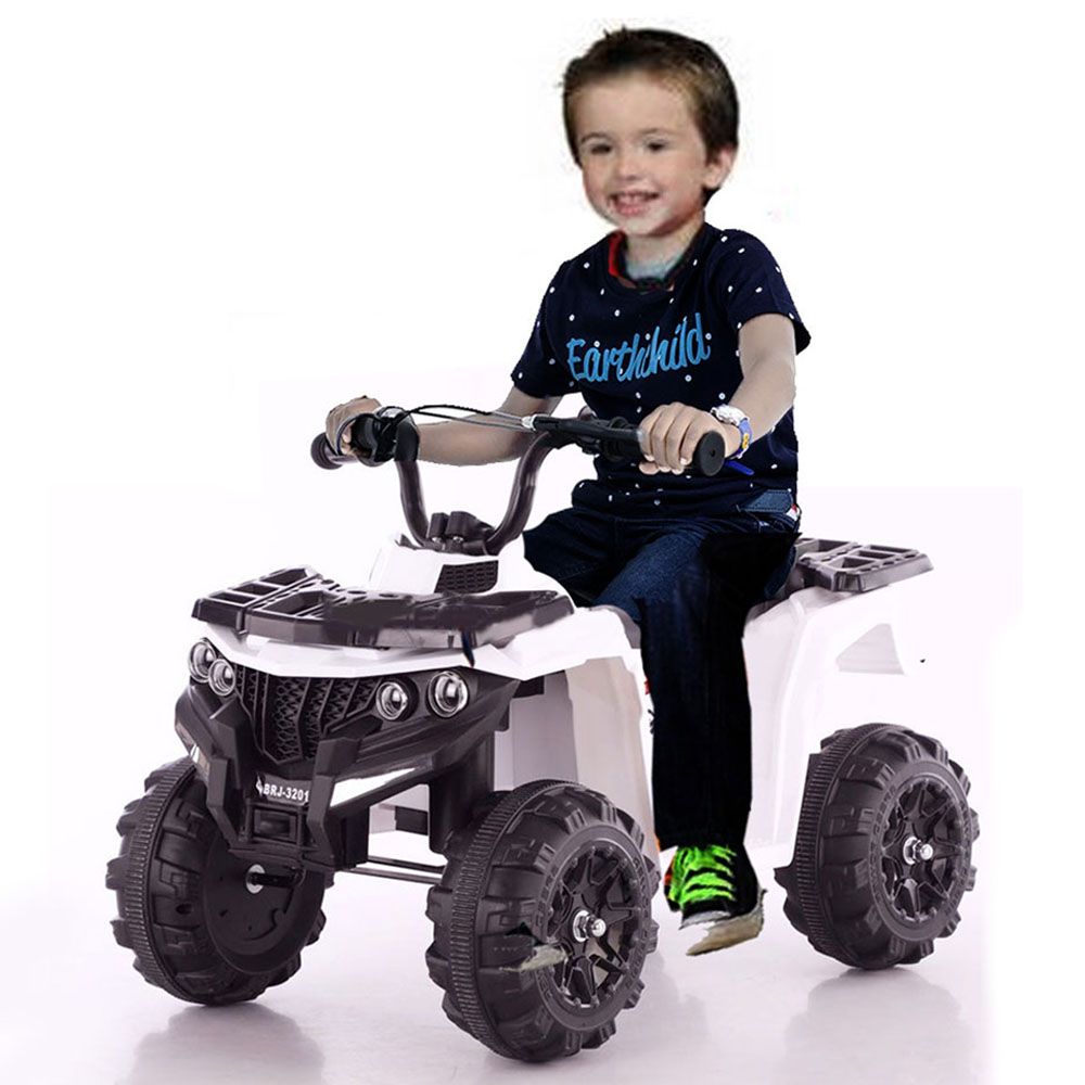 Amsham - 6V ATV Electric Mini Ride-On - White