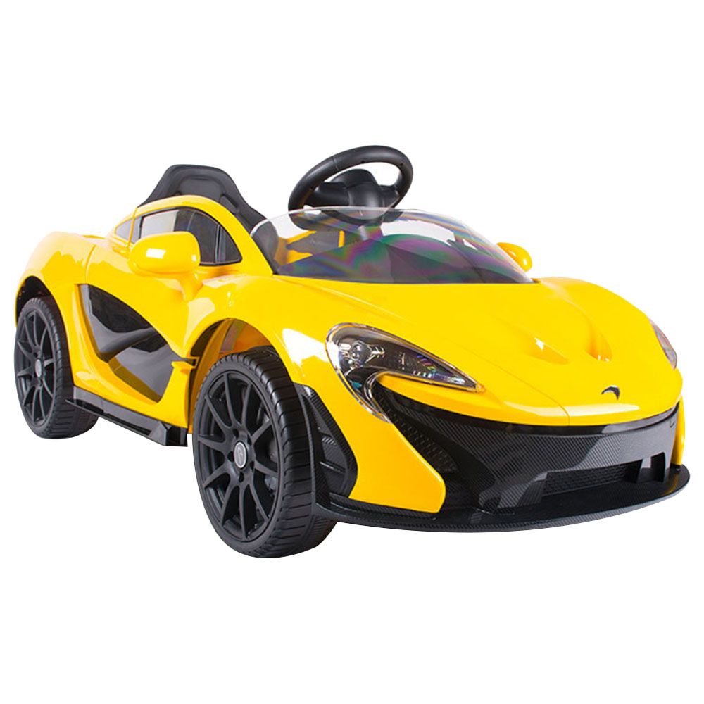 McLaren - 12V McLaren Ride On Car - Yellow