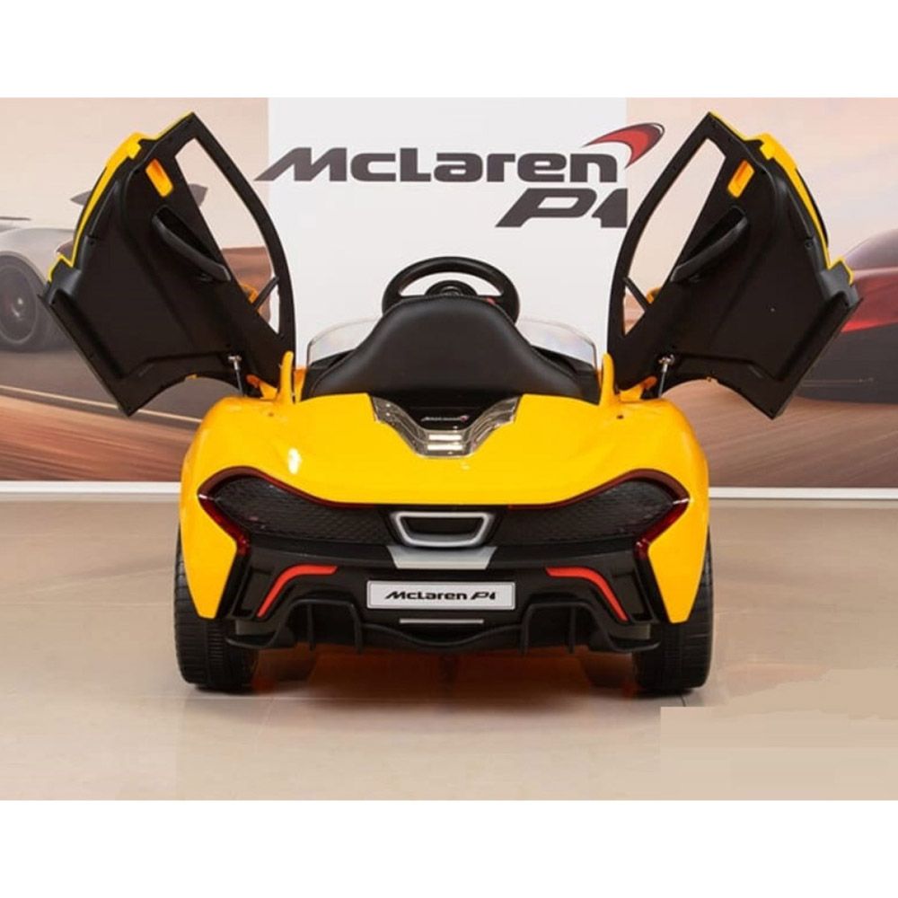 McLaren - 12V McLaren Ride On Car - Yellow