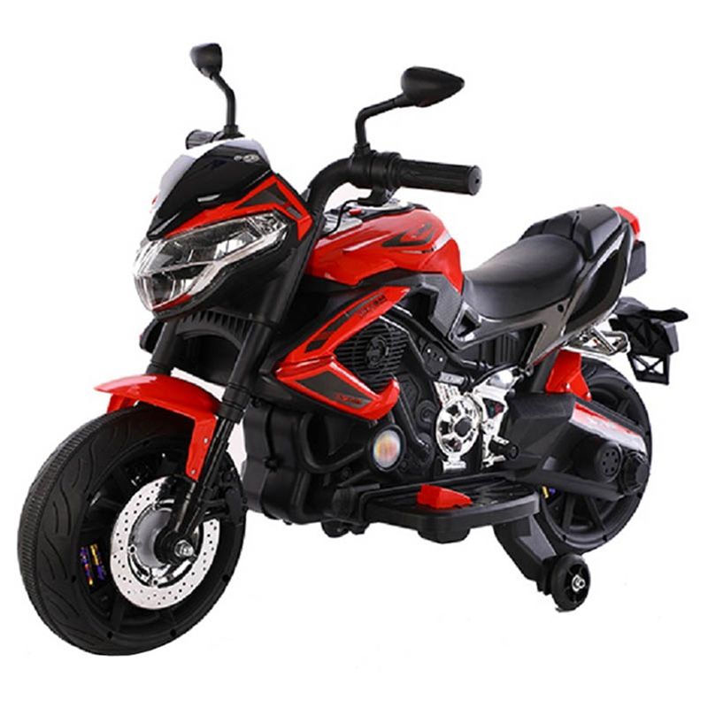 Amsham - 12V Ride On Motor Bike - Red