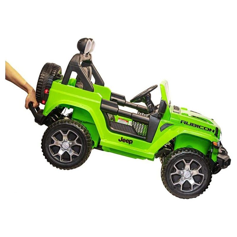 Jeep - 12V Ride On 4x4 Wrangler Style Kids Car - Green