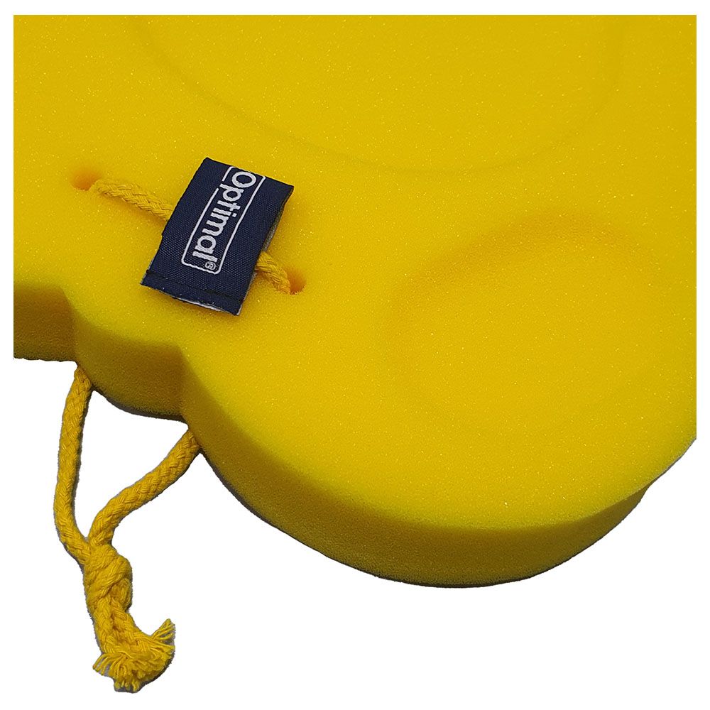 Optimal - Baby Bath Non-Slip Cushion Sponge - Yellow