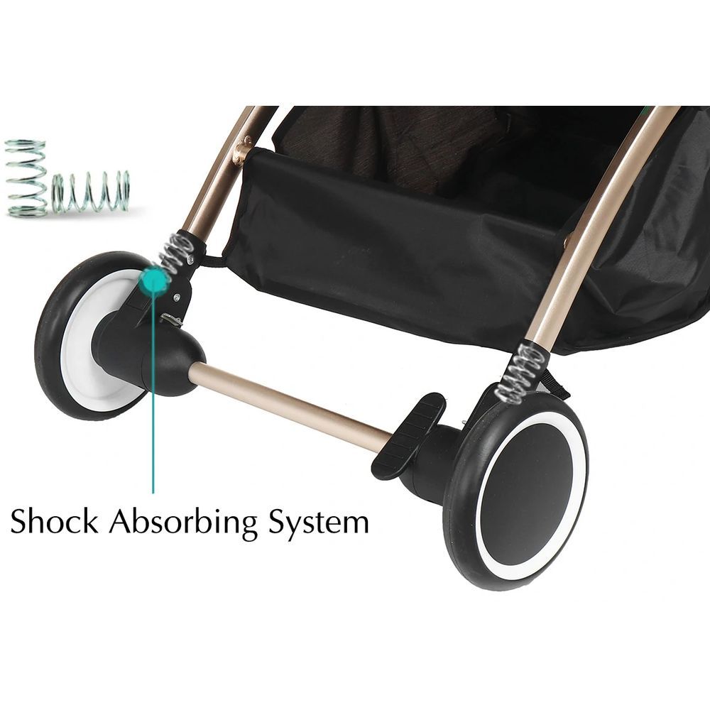 Bumble & Bird - Travel Light Cabin Stroller - Black