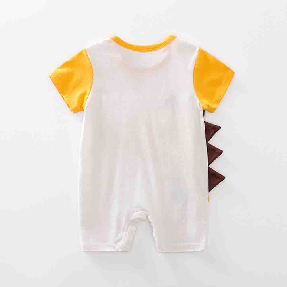 Sugar Rush - Short Sleeves Romper, Yellow