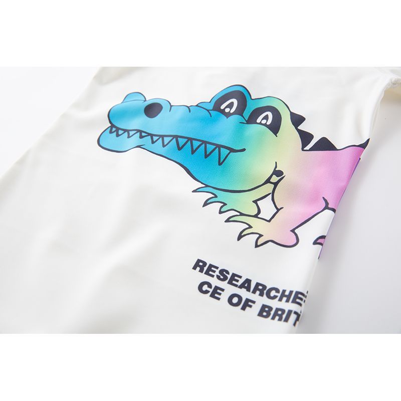 Sugar Rush - Croc Researchers Swimwear - White_18m-6y