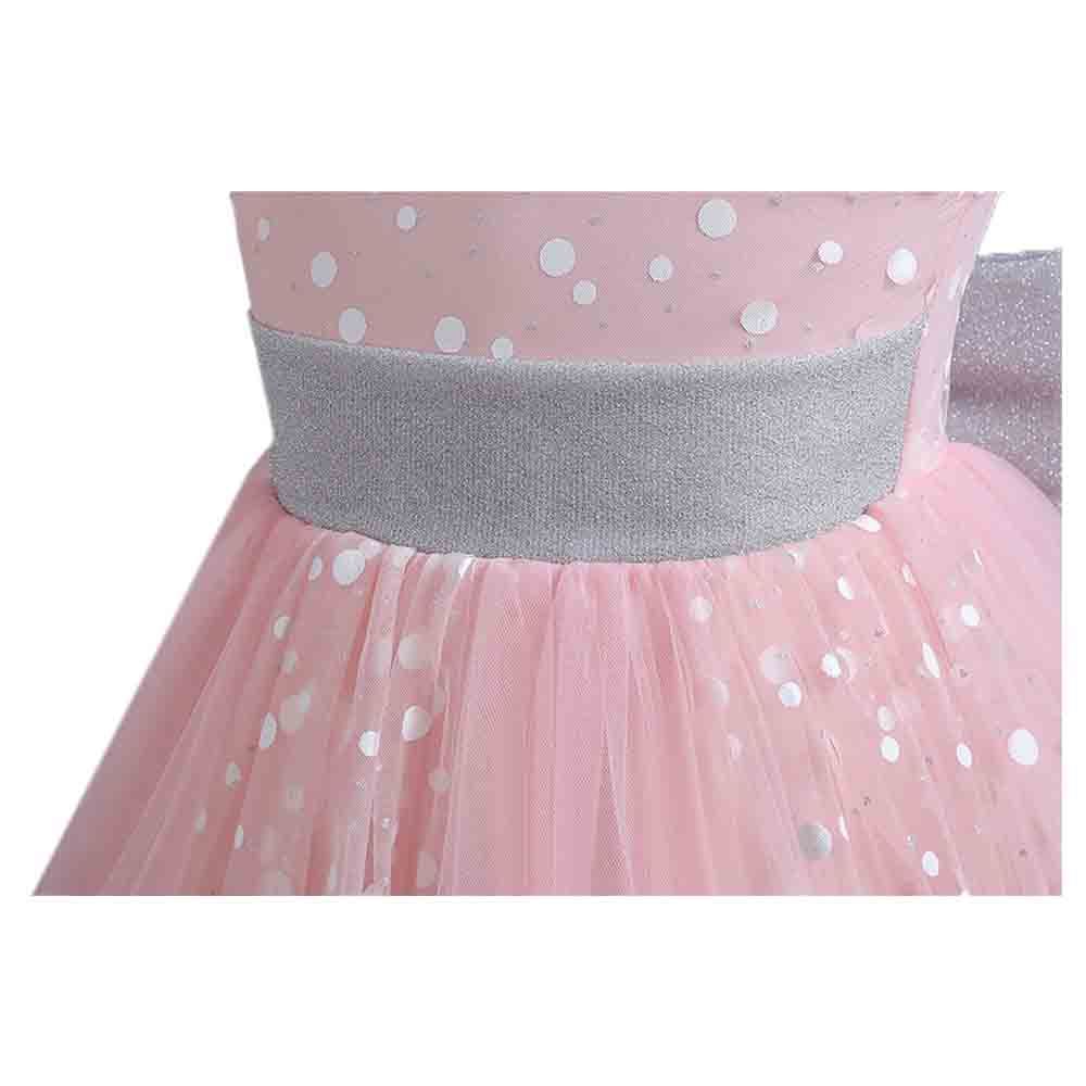 Sugar Rush - Polka Dot Sleeveless Party Dress - Pink