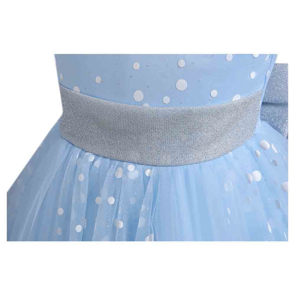 Sugar Rush - Polka Dot Regular Sleeveless Party Dress - Blue