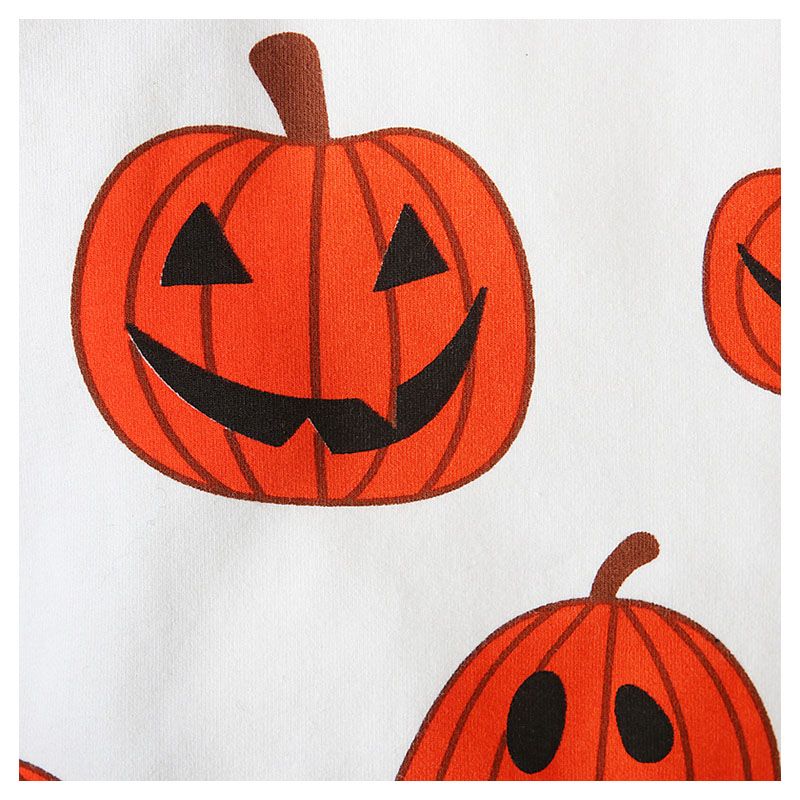 Sugar Rush - Halloween Print Full Sleeves Sweatshirt - Orange