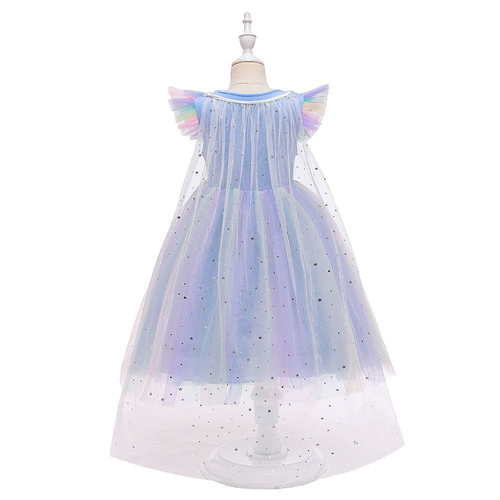 Sugar Rush - Embellished Sleeveless Dress_3-11y - Blue