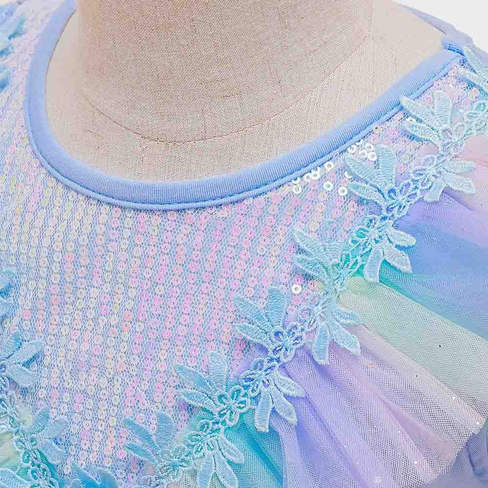 Sugar Rush - Embellished Sleeveless Dress_3-11y - Blue