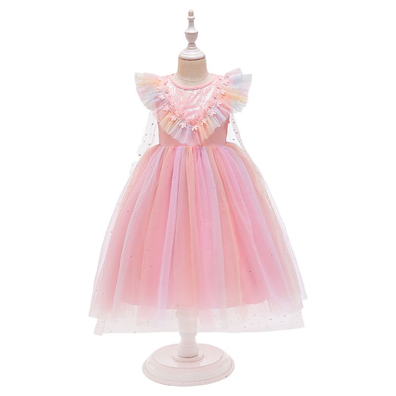 Sugar Rush - Embellished Sleeveless Costume_3-11y - Pink