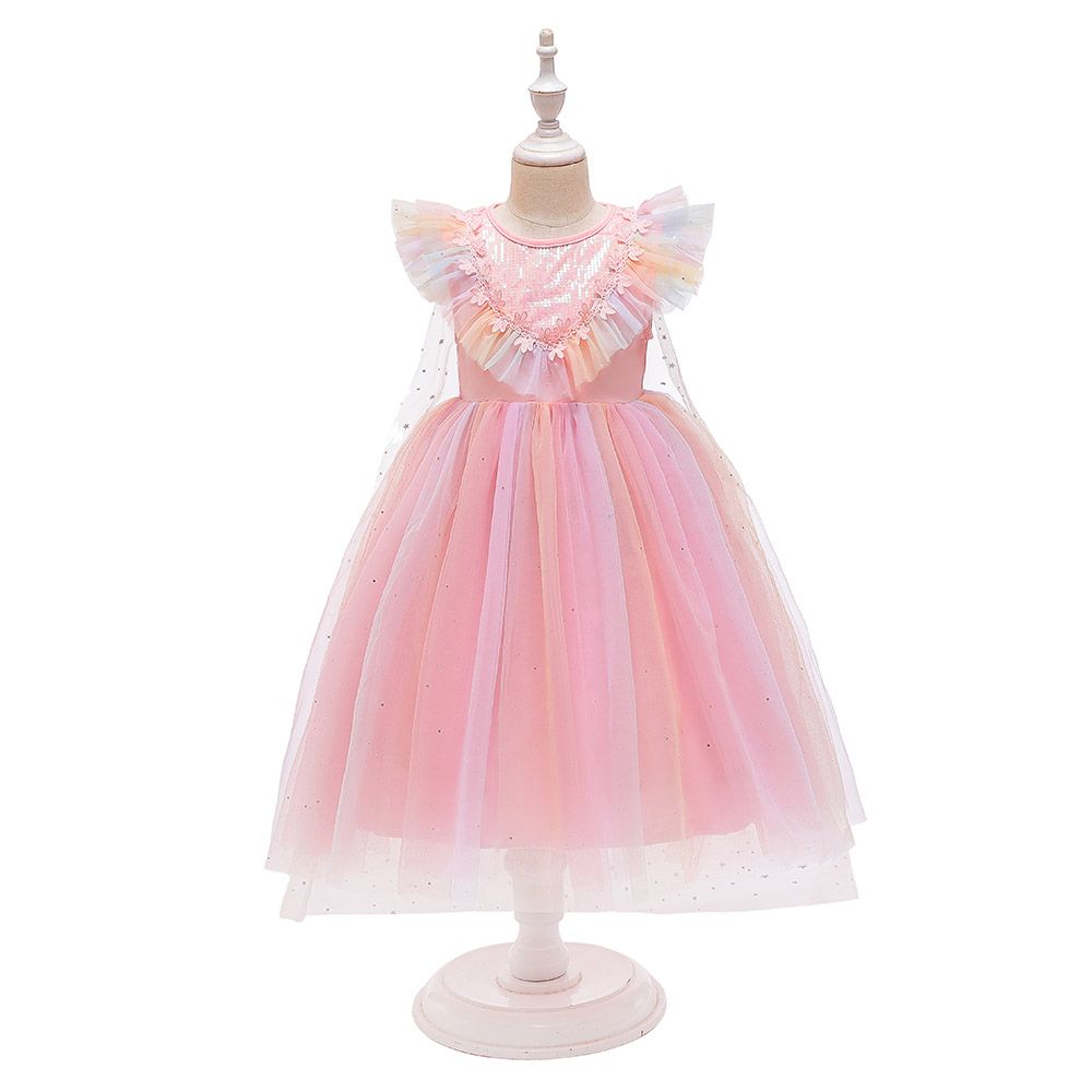 Sugar Rush - Embellished Sleeveless Costume_3-11y - Pink