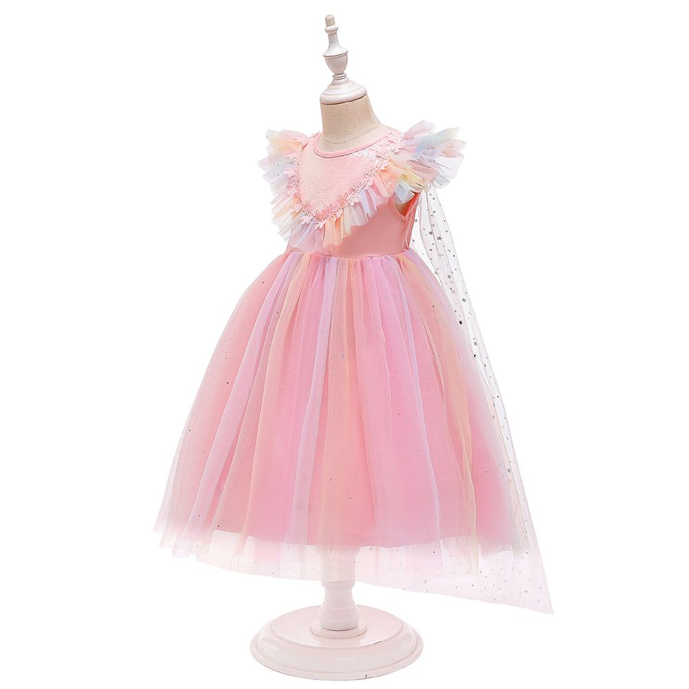 Sugar Rush - Embellished Sleeveless Costume_3-11y - Pink