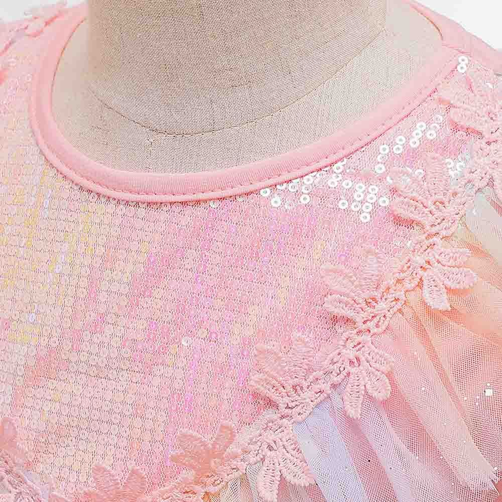 Sugar Rush - Embellished Sleeveless Costume_3-11y - Pink