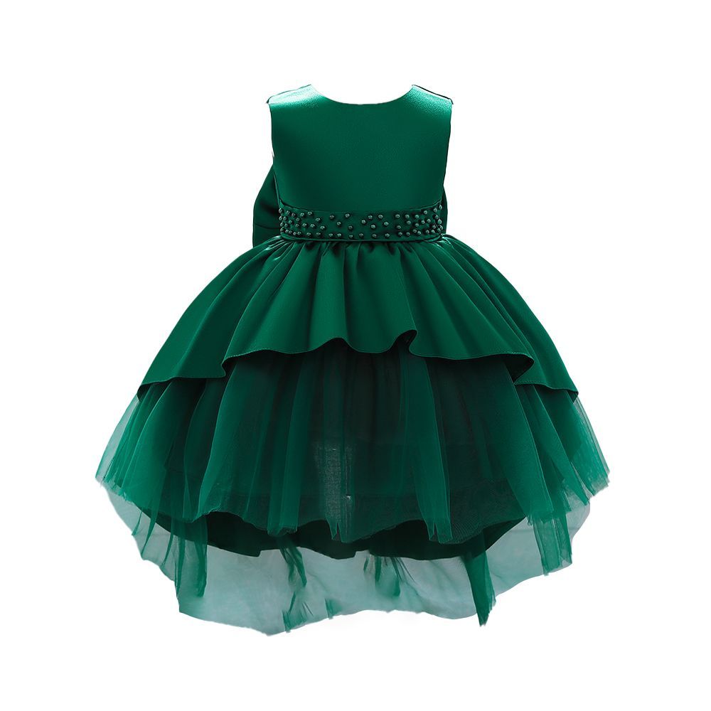 SUGAR RUSH - Embellished Regular Layered Dress - Green