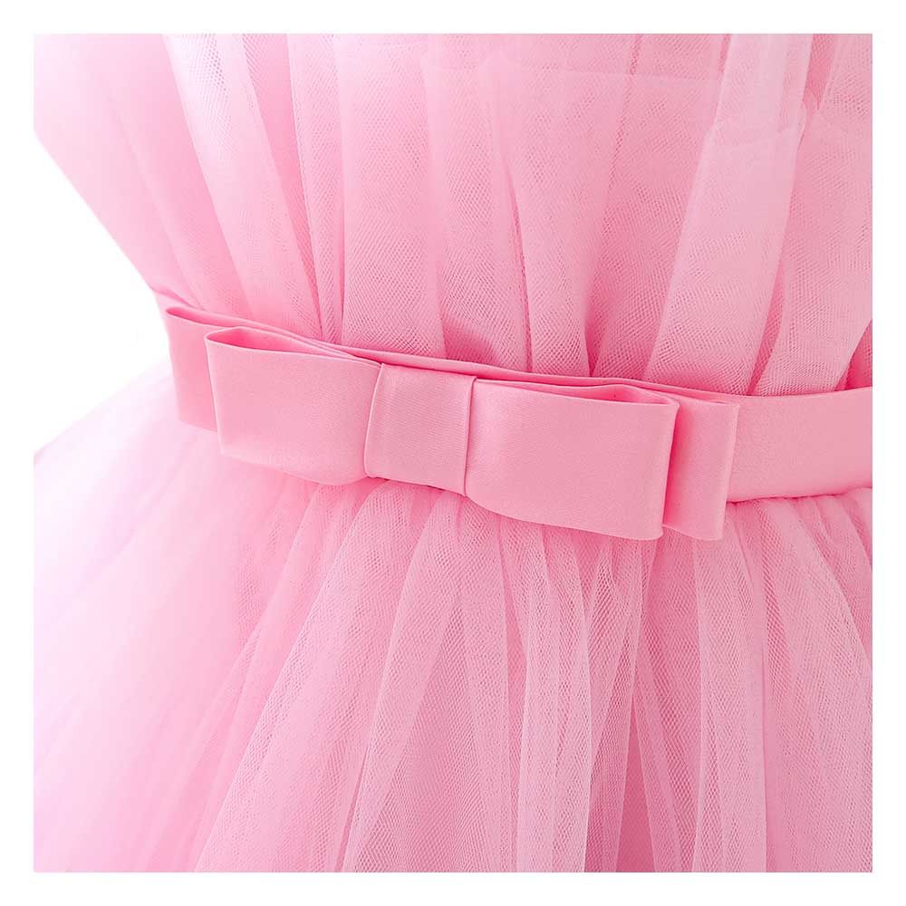 Sugar Rush - Fit & Flare Sleeveless Party Dress - Pink