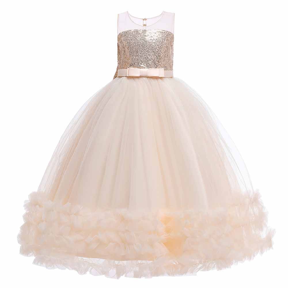 Sugar Rush - Laced Sleeveless Party Dress - Champagne