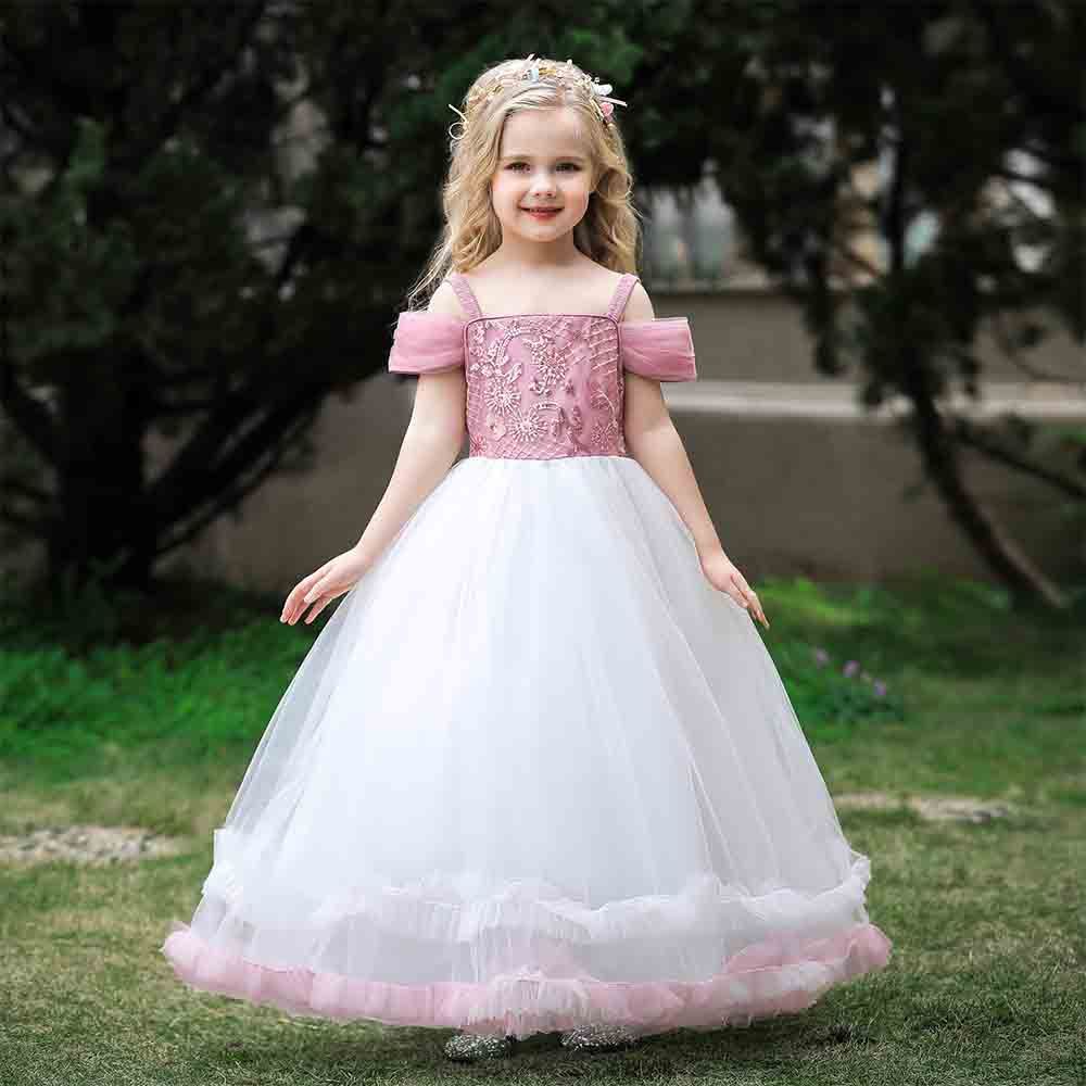 Sugar Rush - Laced Regular Short Sleeves Party Dress - Pink