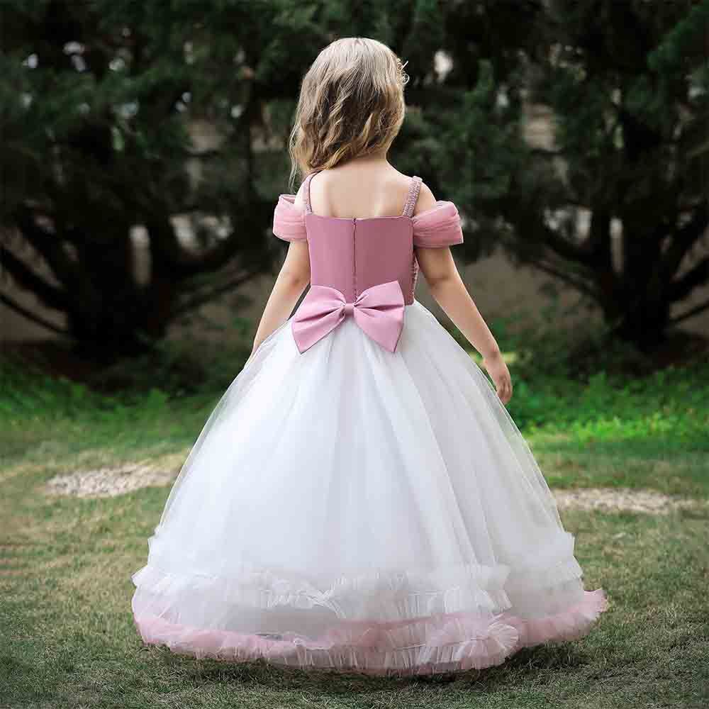 Sugar Rush - Laced Regular Short Sleeves Party Dress - Pink