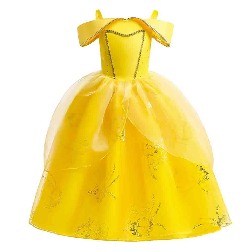 Sugar Rush - Embellished Cold-Shoulder Party Dress - Yellow