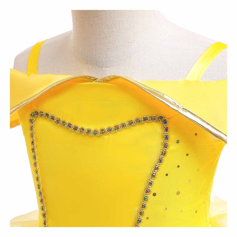 Sugar Rush - Embellished Cold-Shoulder Party Dress - Yellow