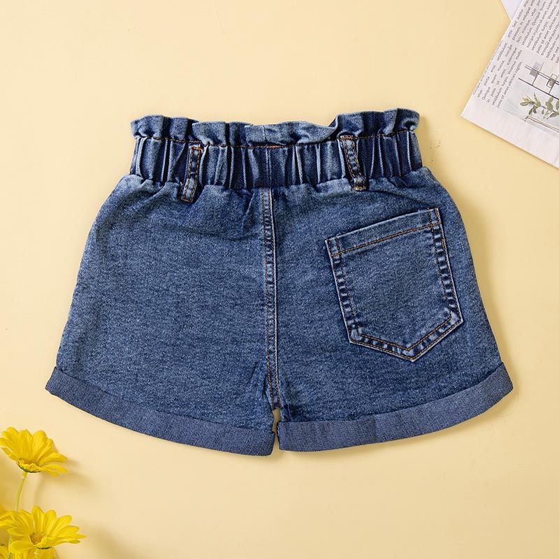 Sugar Rush - Denim Sleeveless Top W/ Shorts