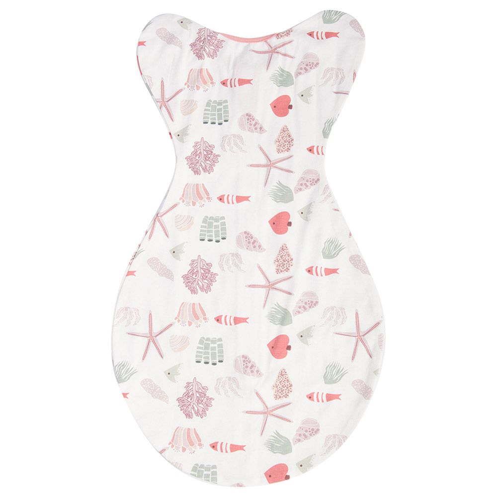 Tiny Toes - Baby Girls Printed Swaddle - Pink (Exclusive)