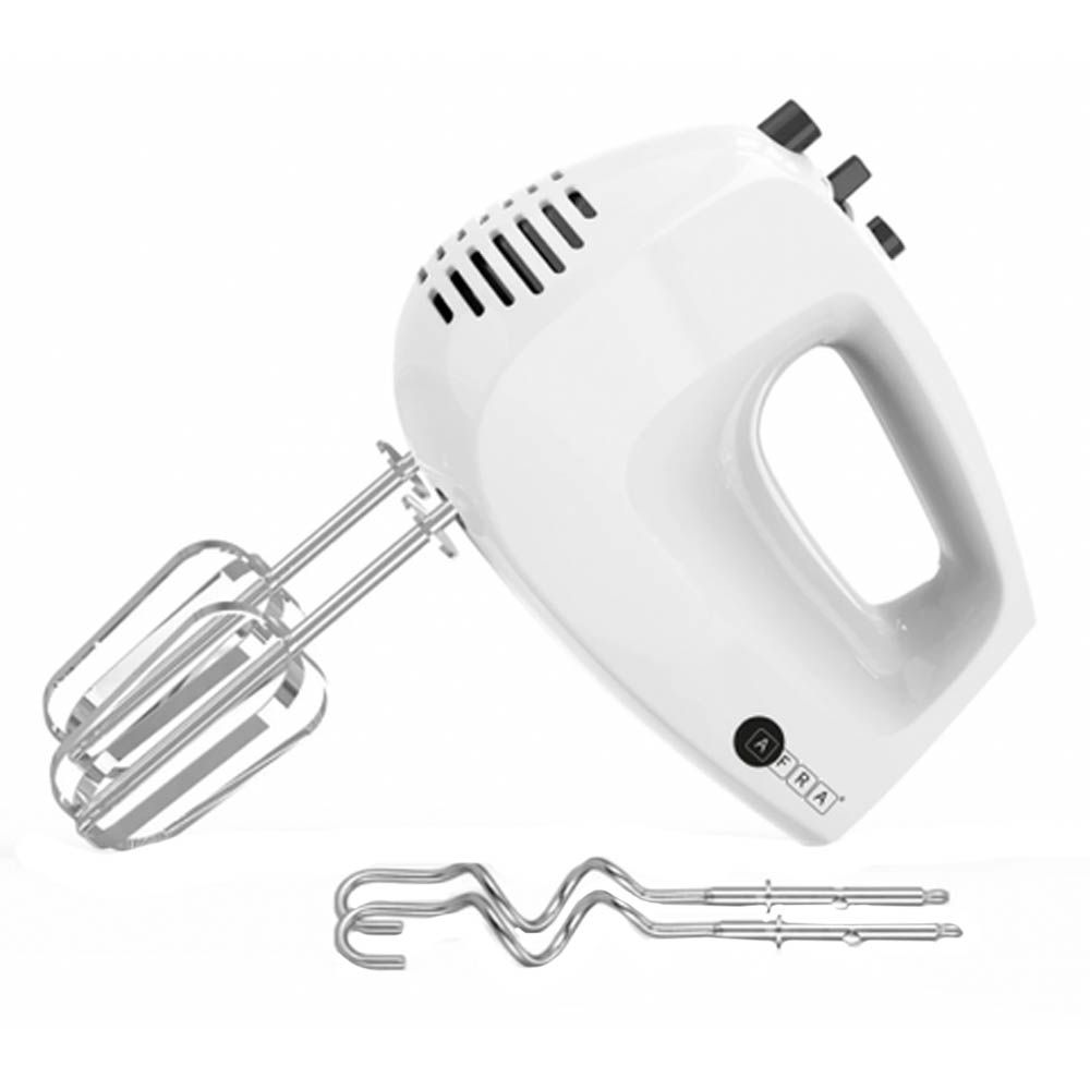 Afra - Japan Ejector Button With Safety Hand Mixer 250W - White