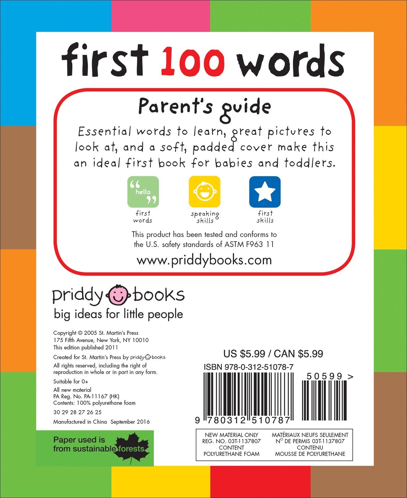 كتاب First 100 Words