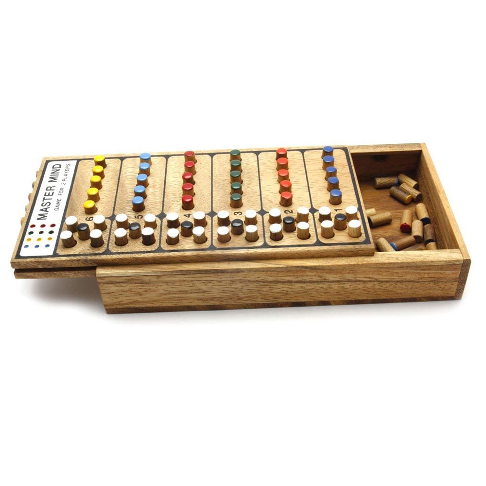 Pressman - MasterMind Wooden Brain Teaser Game