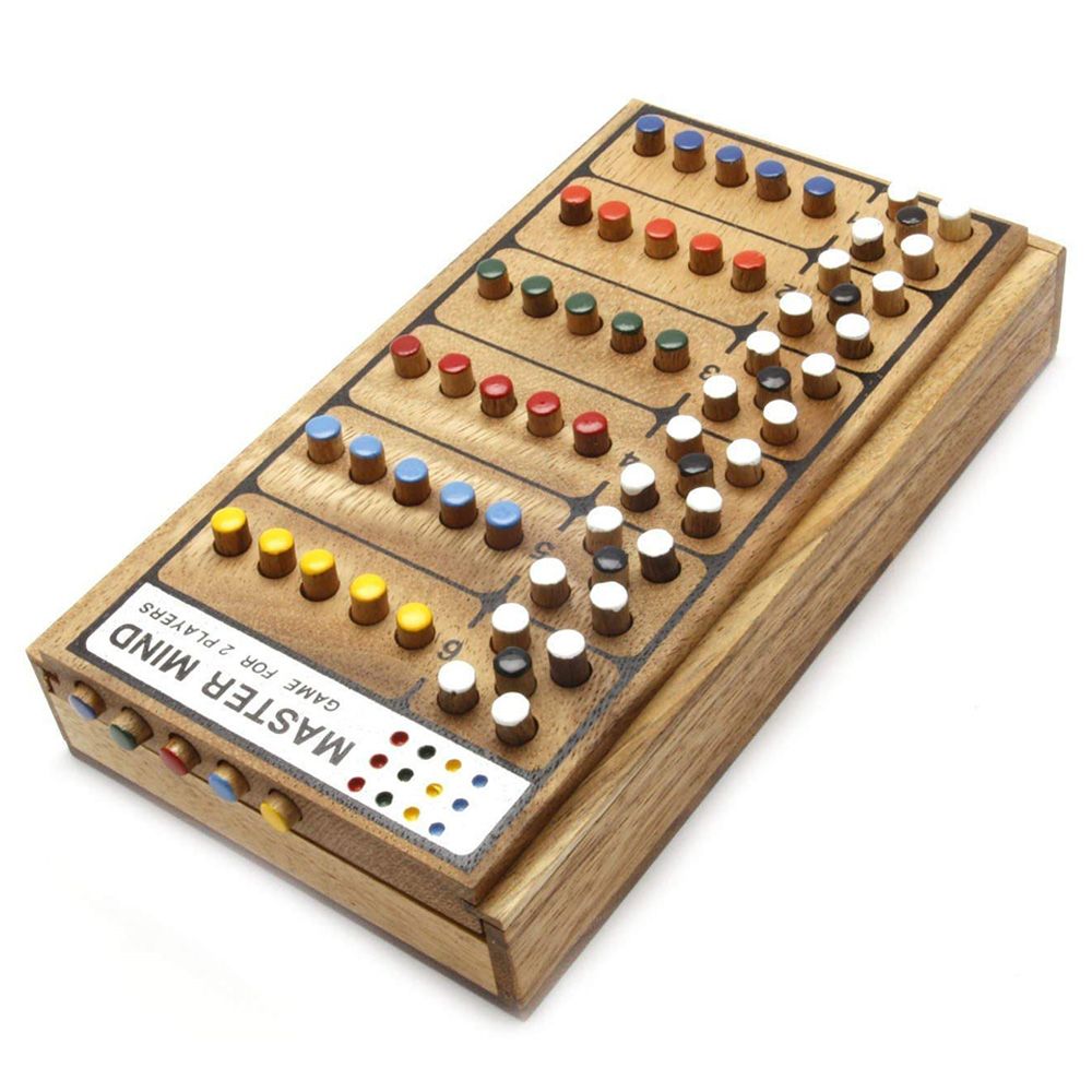 Pressman - MasterMind Wooden Brain Teaser Game