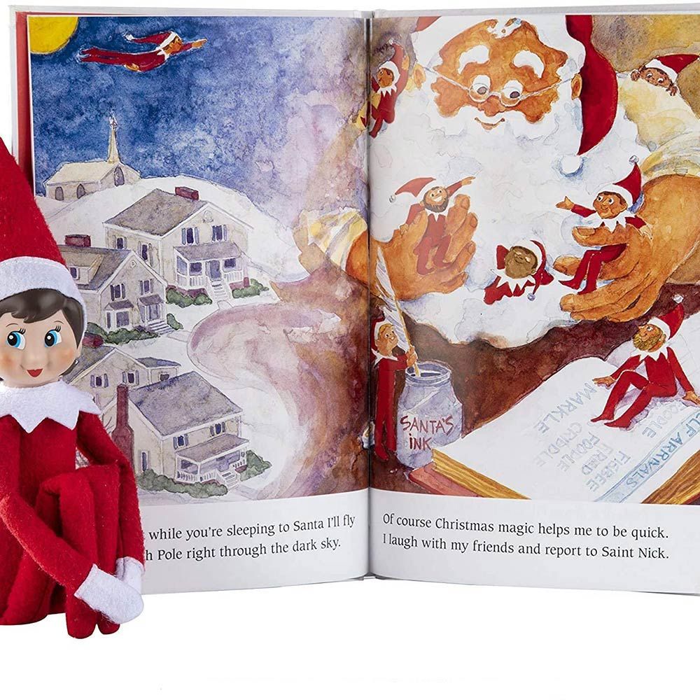 Elf on the Shelf - Blue Eyed Girl Scout Elf