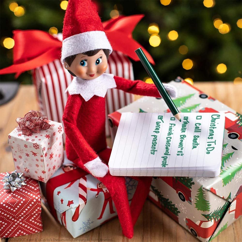 Elf on the Shelf - Blue Eyed Girl Scout Elf