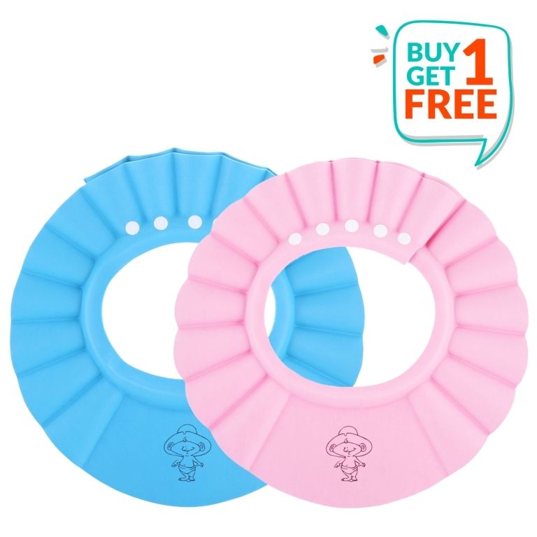 Pixie Shower Cap - Blue/Pink (Buy 1 Get 1 Free)