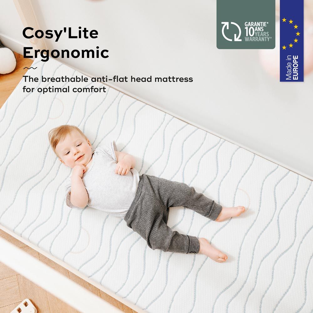 Babymoov - Cosy' Lite Ergonomic Mattress - 70x140 cm