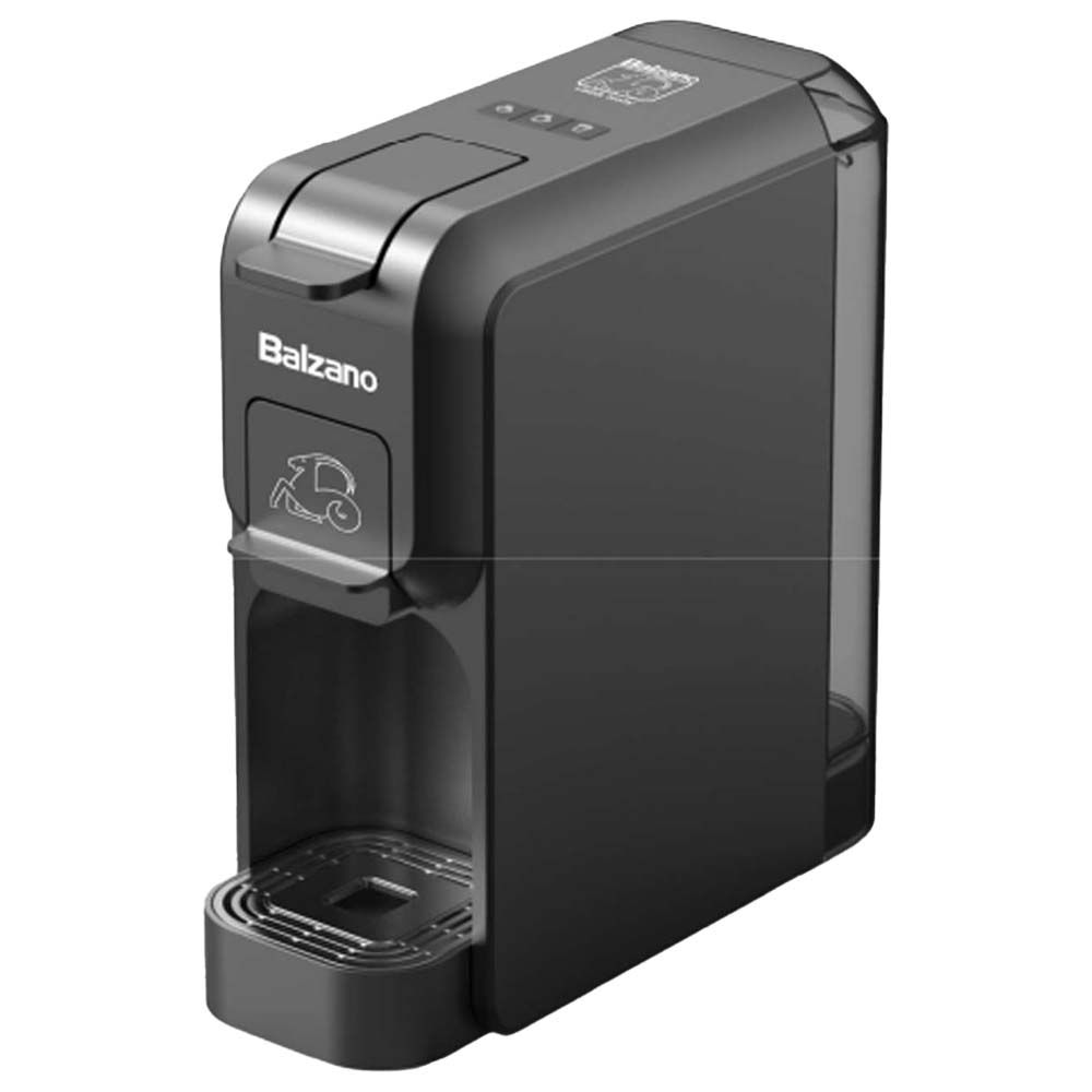 Balzano - Expresso, Cappuccino Capsule Coffee Machine - Black