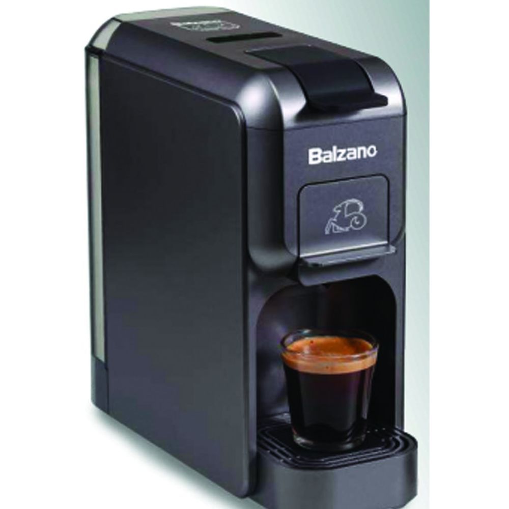 Balzano - Expresso, Cappuccino Capsule Coffee Machine - Black