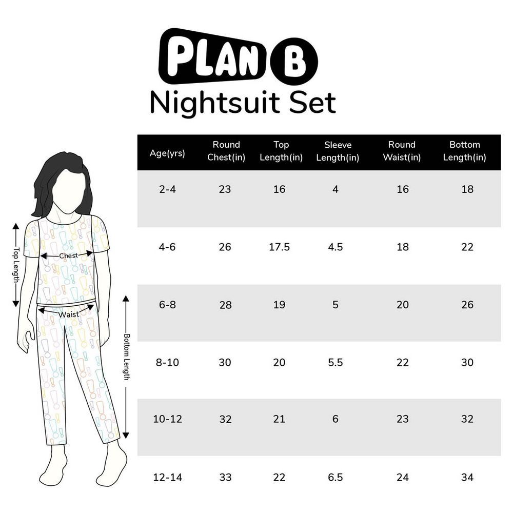 Plan B - Palm Trees Night Suit