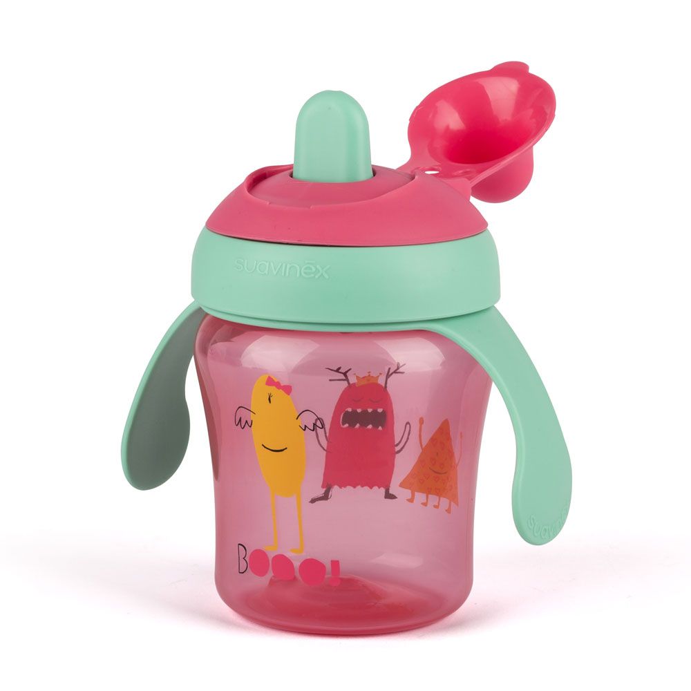 Suavinex - Bot Non Spill Spout 270Ml - Pink