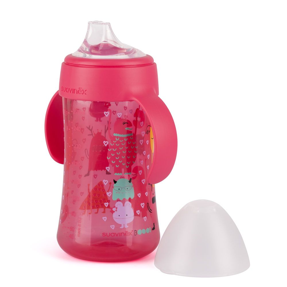 Suavinex - Bot Non Spill Spout 270Ml - Pink