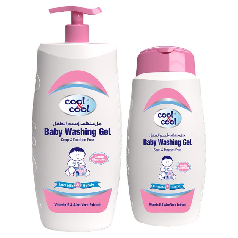 Cool & Cool Baby Washing Gel 500ml + 250ml Free