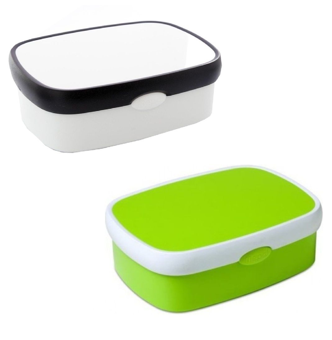 Mepal - Campus Lunchbox Midi Bundle - White + Lime