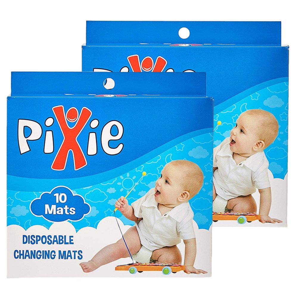 Pixie Disposable Changing Mats - Pack of 2