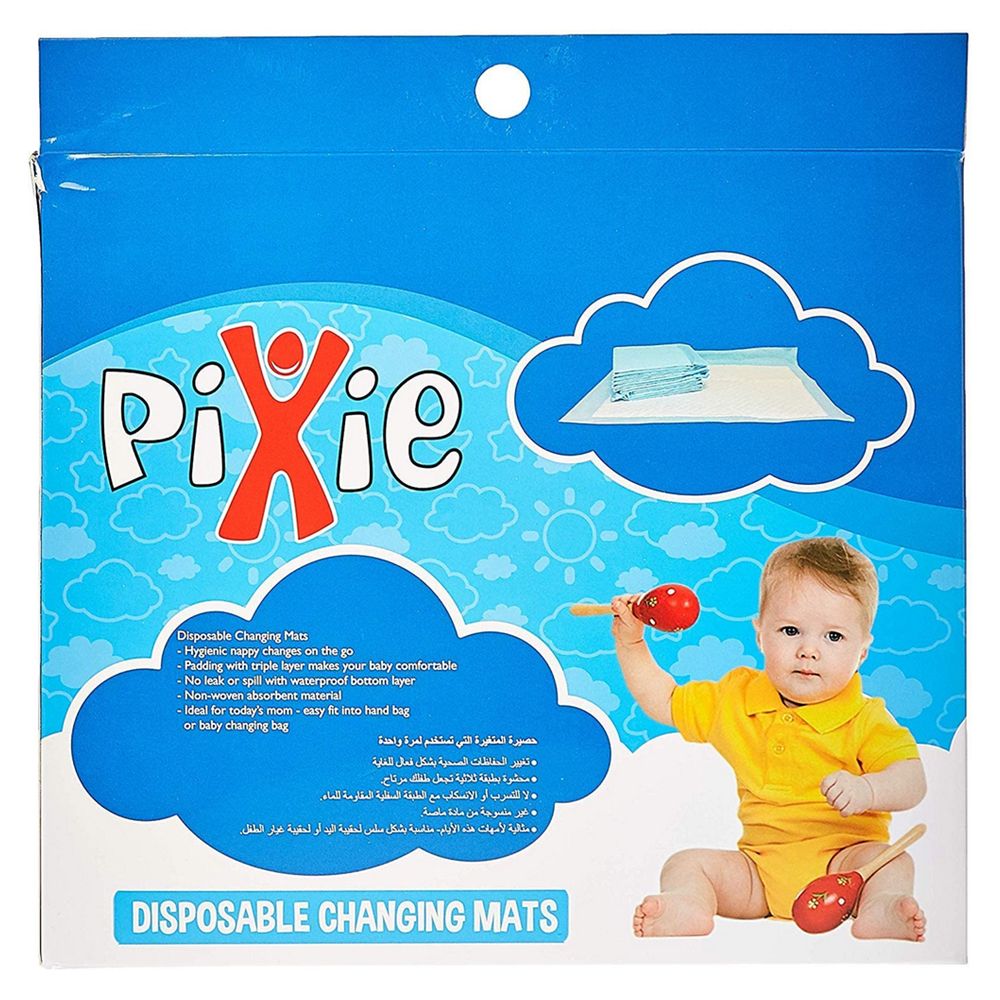 Pixie Disposable Changing Mats - Pack of 2