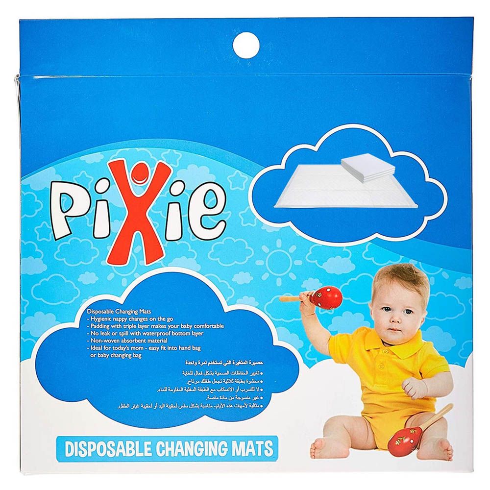 Pixie Disposable Changing Mats - Pack of 4