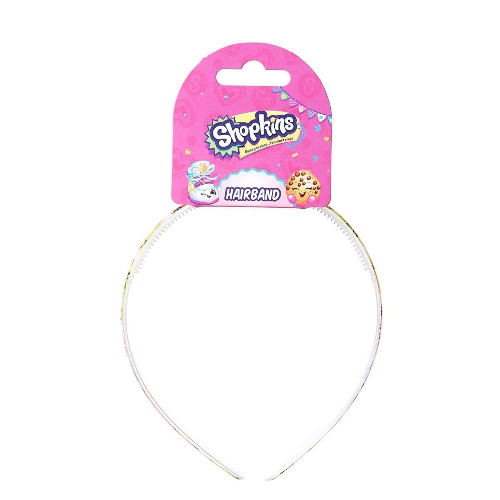 Shopkins - Bracelets Pink & Hair Band  Multicolor Combo