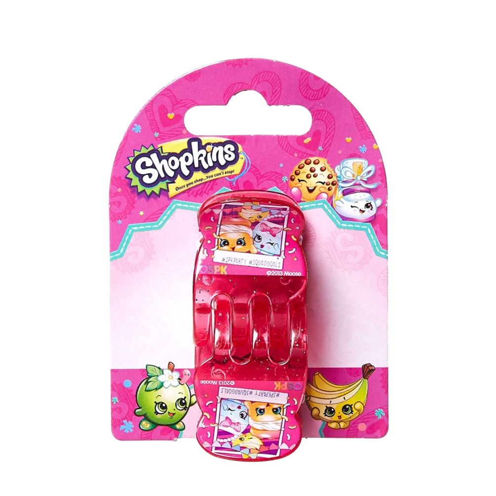 Shopkins - Bracelets Pink & Hair Claws  Pink Combo